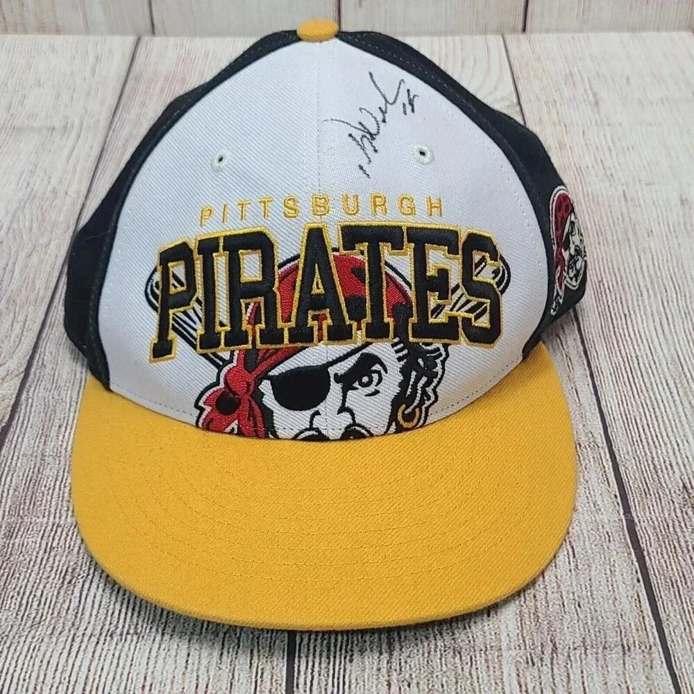 '47 Brand Pittsburgh Pirates Baseball Cap Hat Adjustable One Size Autographed